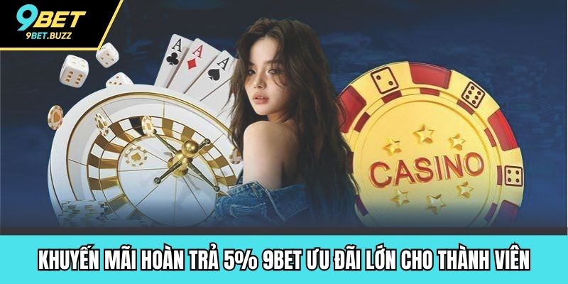 Khuyến mãi hoàn trả 5%