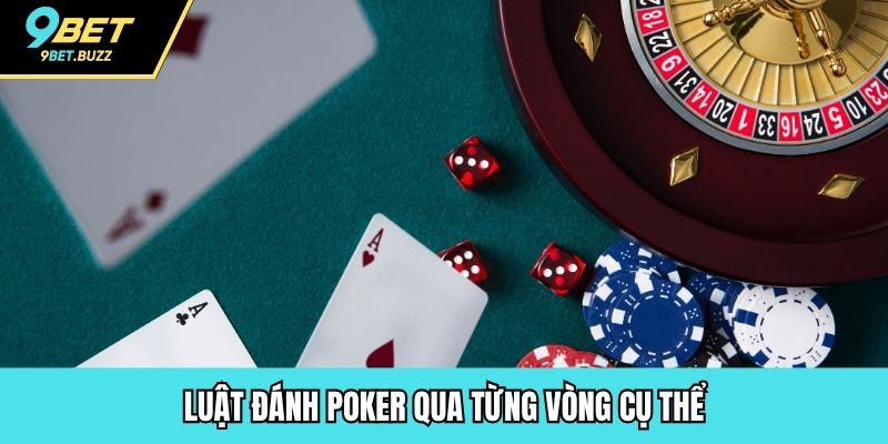 Luật đánh Poker qua từng vòng cụ thể