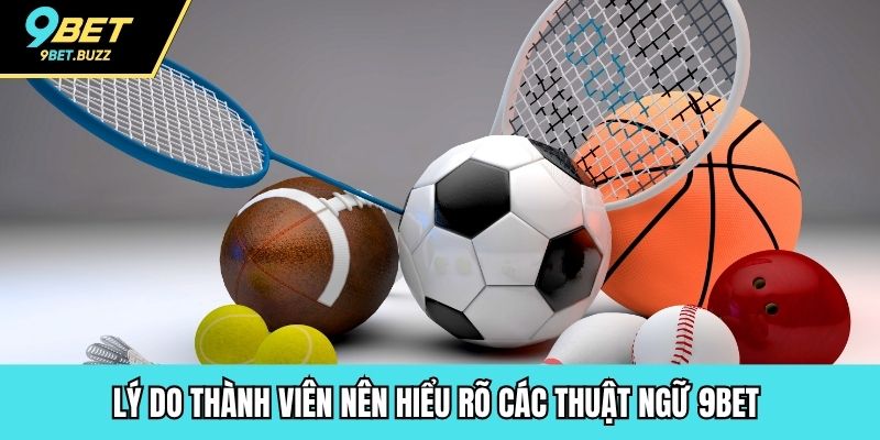 Lý do thành viên nên hiểu rõ các thuật ngữ 9BET 