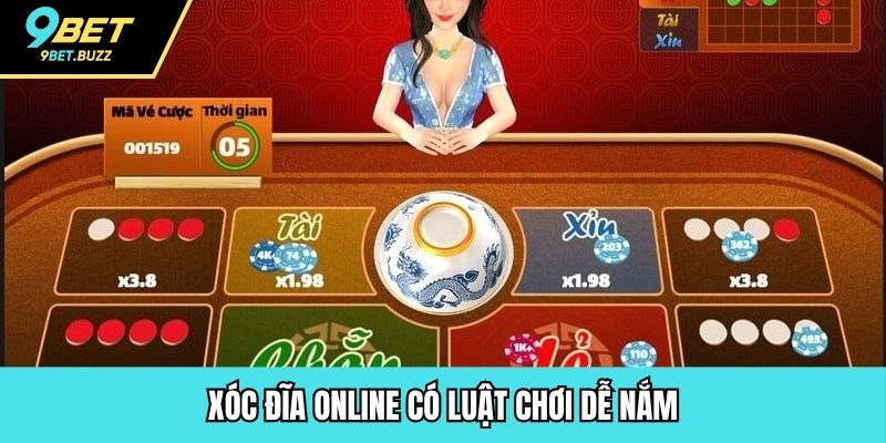 Xóc đĩa online có luật chơi dễ nắm